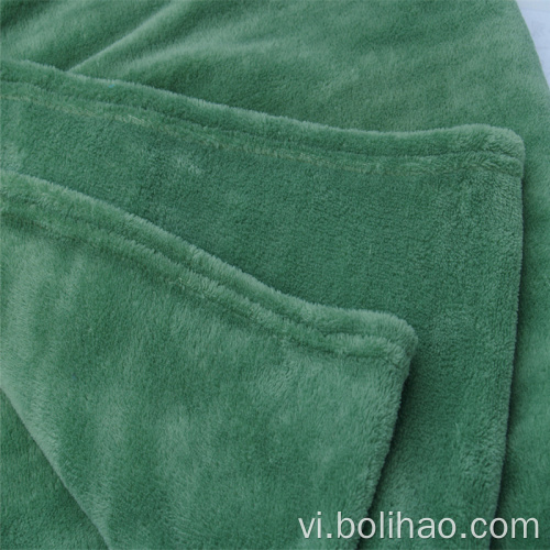 Plain Dye Coral Velvet fleece Chăn